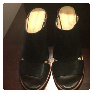 Black mule heels
